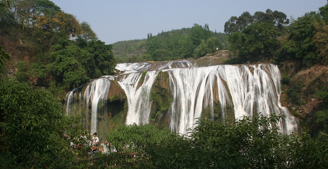 黄果樹瀑布正面