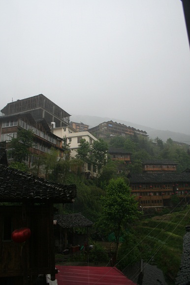 龍脊民族酒店から