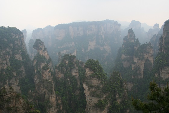 張家界~袁家界遊覧線