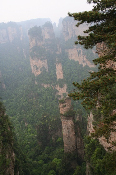 張家界~袁家界遊覧線