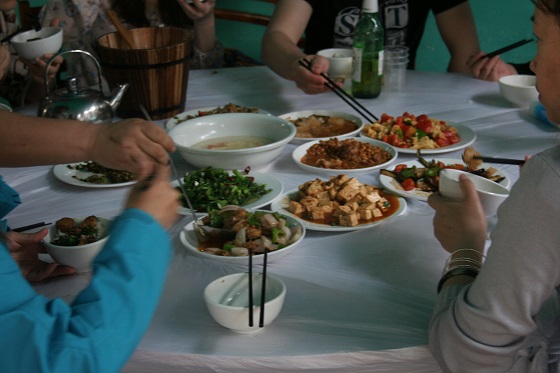 張家界~土屋野菜農家風味