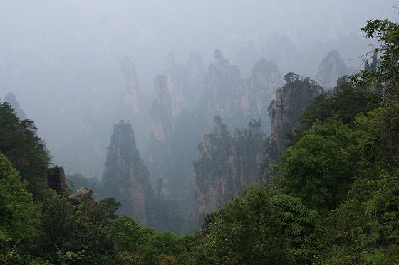 張家界~天子山景区~仙女散花