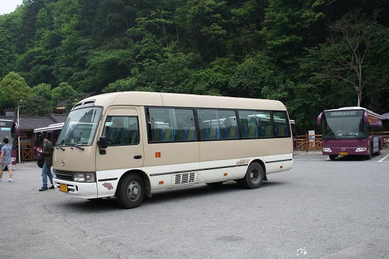 張家界~園内遊覧バス