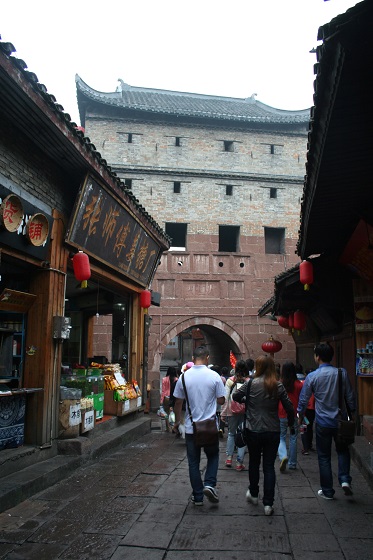 湖南省湘西土家族苗族自治州鳳凰古城~東門城楼